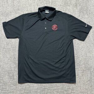 men’s nike golf polo‎ with lockwood high school embroidery patch